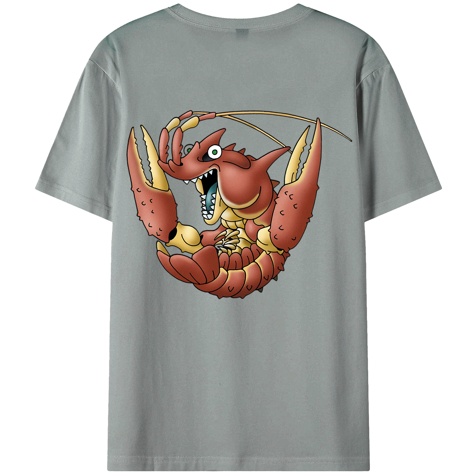 （画像用） ドラゴンクエスト Doragon Kuesuto Dragon Quest 綿100％ メンズ半袖Tシャツ（バックプリント） 通気性